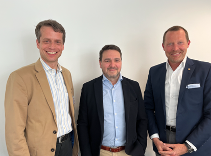 Roland Sommer, Gaia-X Hub Austria, Roland Fadrany, Detecon und zukünftiger COO Gaia-X, Tobias Höllwarth, Gaia-X Hub Austria